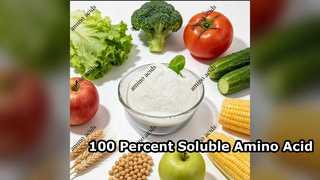 Polvo de aminoácidos 100 por ciento soluble en agua para fertilizantes