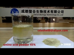 40% de polvo de aminoácidos orgánicos para agricultura 100% soluble en agua