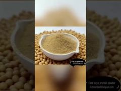 Harina de Soja Alta en Proteínas - 50% Proteína, Color Amarillo Natural, en Polvo | No transgénico, Altamente Digerible,