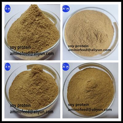 comprar Polvo de proteína de soja hidrolizada de grado alimenticio con 50% de proteína cruda y proteína ácida soluble para la nutrición integral de los animales Fabricación en línea