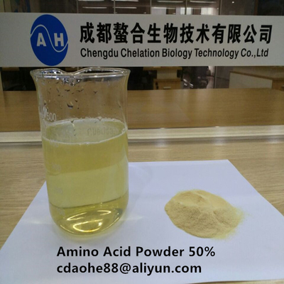 90% de polvo de aminoácido hidroxiprolina de extracto de harina de soja para una salud y productividad óptimas de las plantas