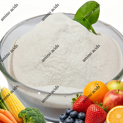 Non-GMO Soybean Meal Amino Acid 80% Powder - 100% Water Soluble with ≥80% Total Amino Acids for Fertilizer Production
